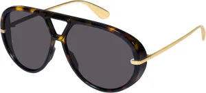 mosanana Trendy Oversized Aviator Sunglasses for Women Retro Style MS52478