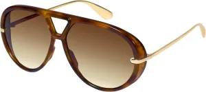 mosanana Trendy Oversized Aviator Sunglasses for Women Retro Style MS52478