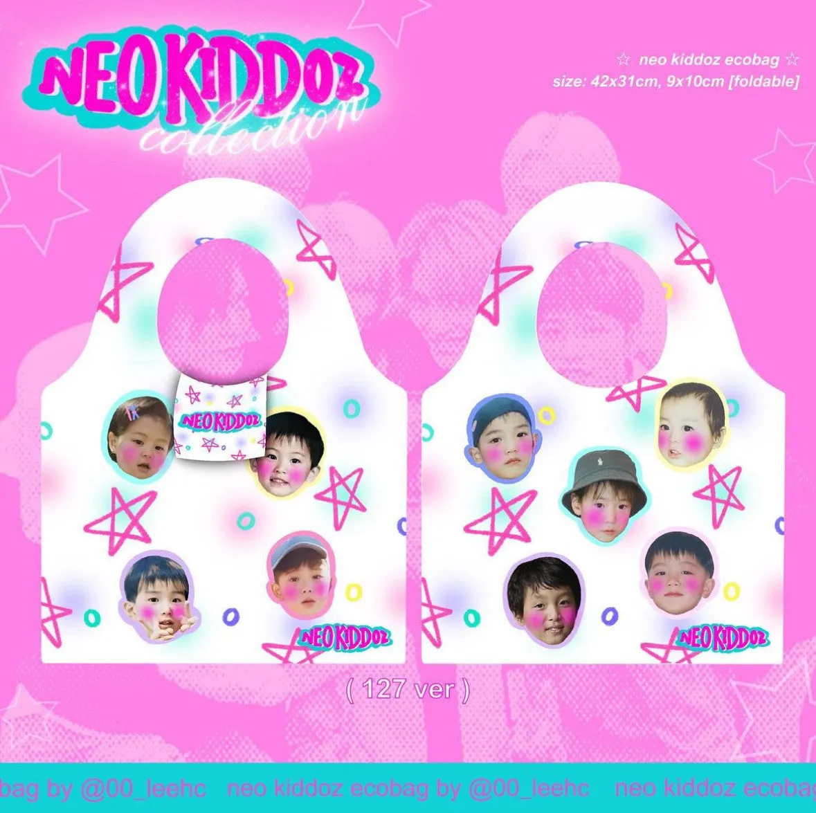 neo kiddoz ecobag [nct dream &amp; nct 127]