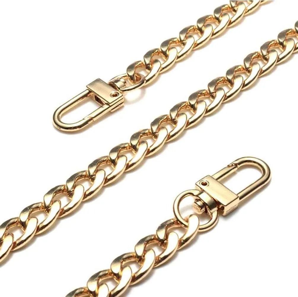 NEXT FASHION Purse Chain Strap Handle Shoulder Crossbody Metal Replacement 20CM - 120CM Selecting (Gold 40" / 100cm)