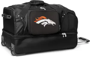 NFL Drop Bottom Rolling Duffel Luggage