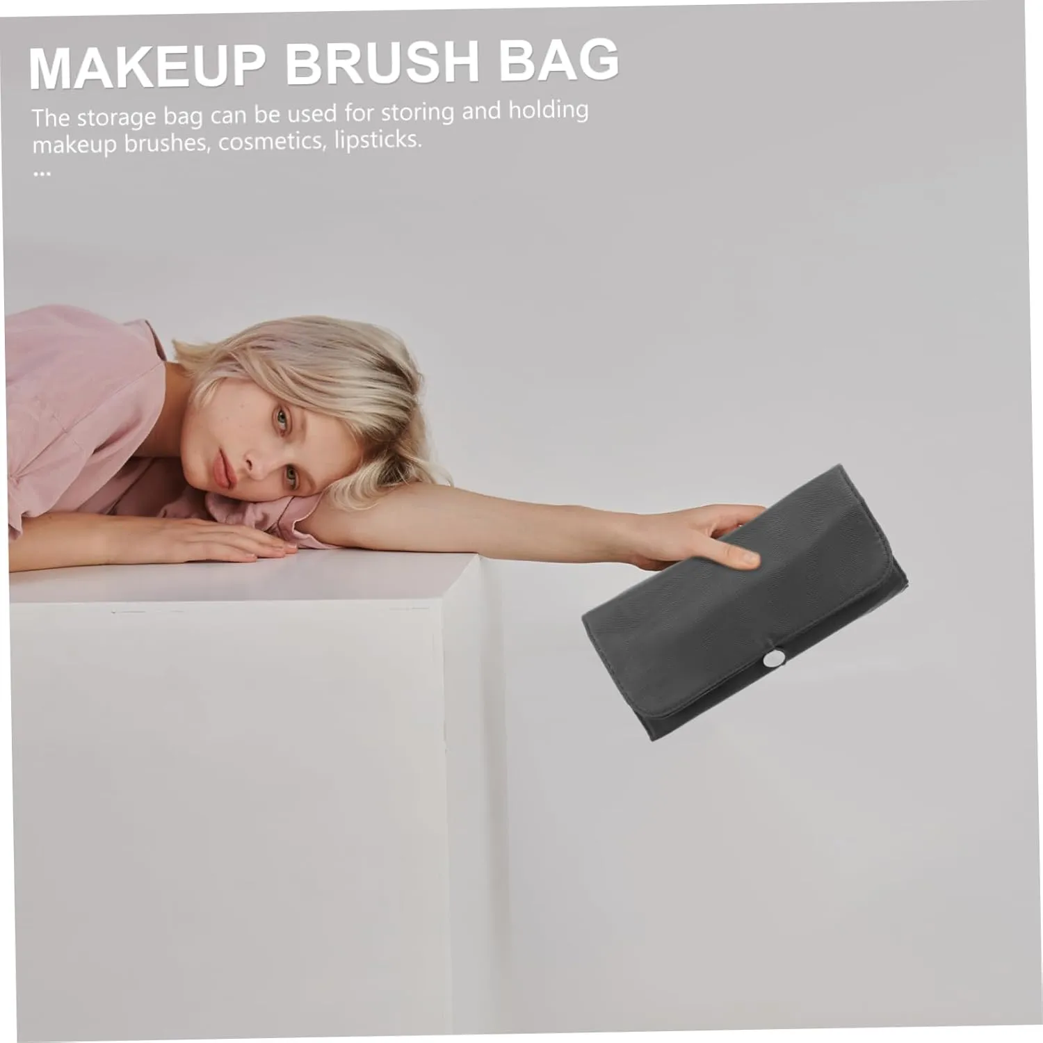 NOLITOY Travel Makeup Case Brush Bag Portable Makeup Organizer Cosmetic Brush Holder for Home