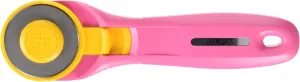Olfa 1132645 45mm Fairy Floss Pink Splash Rotary Cutter, Multicolor