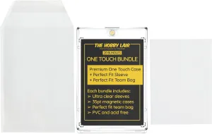 One Touch Triple Protection Bundle | 20 Pack | Perfect Fit Inner Sleeve   Magnetic One Touch   Team Bag