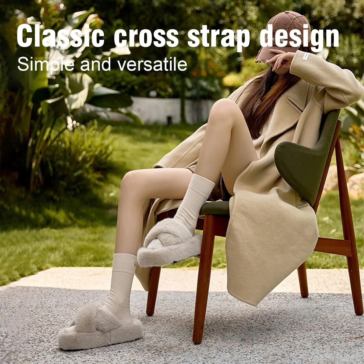 Open Toe Slippers For Women House Platform Cute Indoor Bedroom Fuzzy Shoes Home Summer Height-Increasing Slippers Cozy Fluffy Outdoor Bridal Bridesmaid Slides Trendy Gift