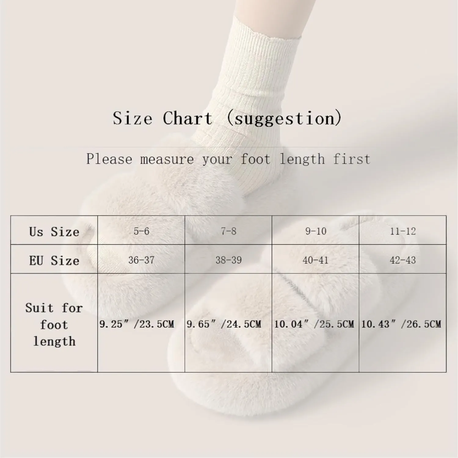 Open Toe Slippers For Women House Platform Cute Indoor Bedroom Fuzzy Shoes Home Summer Height-Increasing Slippers Cozy Fluffy Outdoor White Slides Trendy Gift