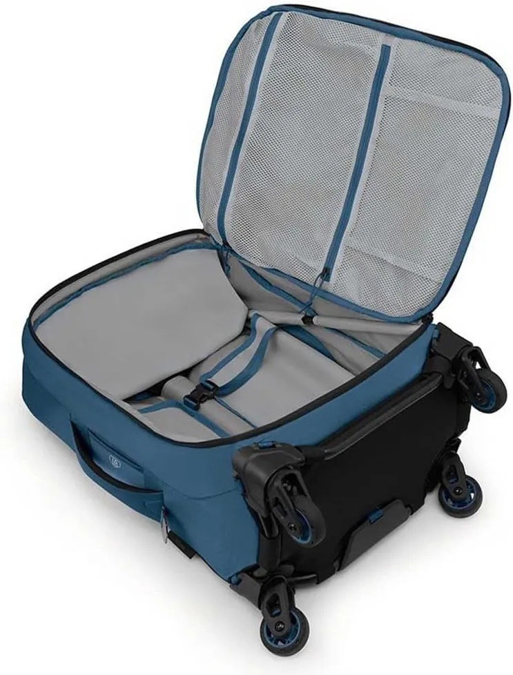 Osprey Ozone 4-Wheel Carry-On 38L/21.5", Coastal Blue