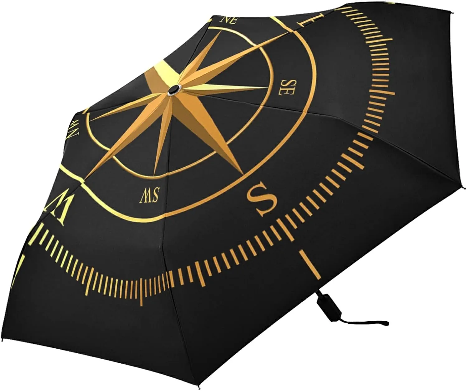 Oyihfvs Parasol Folding Umbrella, Reinforced Windproof Waterproof, Portable Compact Anti-UV Sun Rain Protection for Travel Outdoor