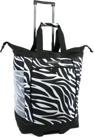 Pacific Coast Signature Large Rolling Shopper Tote Bag