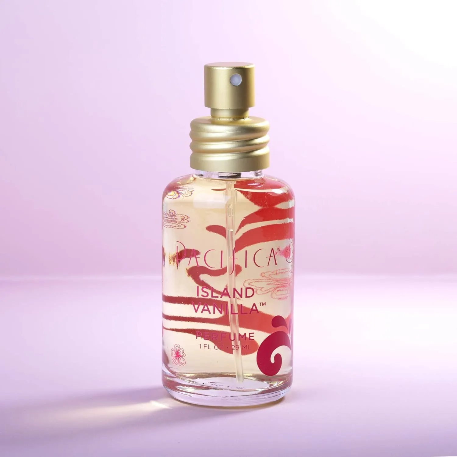 Pacifica Island Vanilla Perfume – Clean Vanilla Fragrance for Women - Warm Tropical Aroma - Long-Lasting Clean Beauty Non Toxic Scent, Vegan & Cruelty-Free, 1 oz Travel-Friendly Spray
