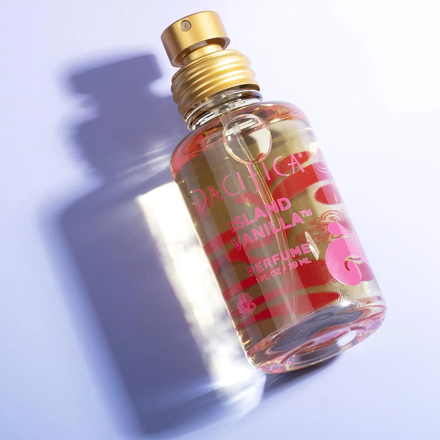 Pacifica Island Vanilla Perfume – Clean Vanilla Fragrance for Women - Warm Tropical Aroma - Long-Lasting Clean Beauty Non Toxic Scent, Vegan & Cruelty-Free, 1 oz Travel-Friendly Spray