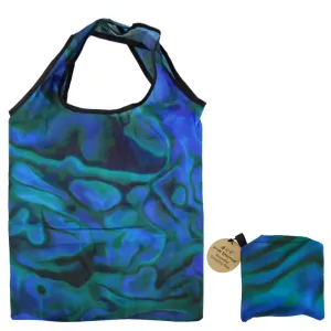 Paua Shell Foldable Shopping Bag