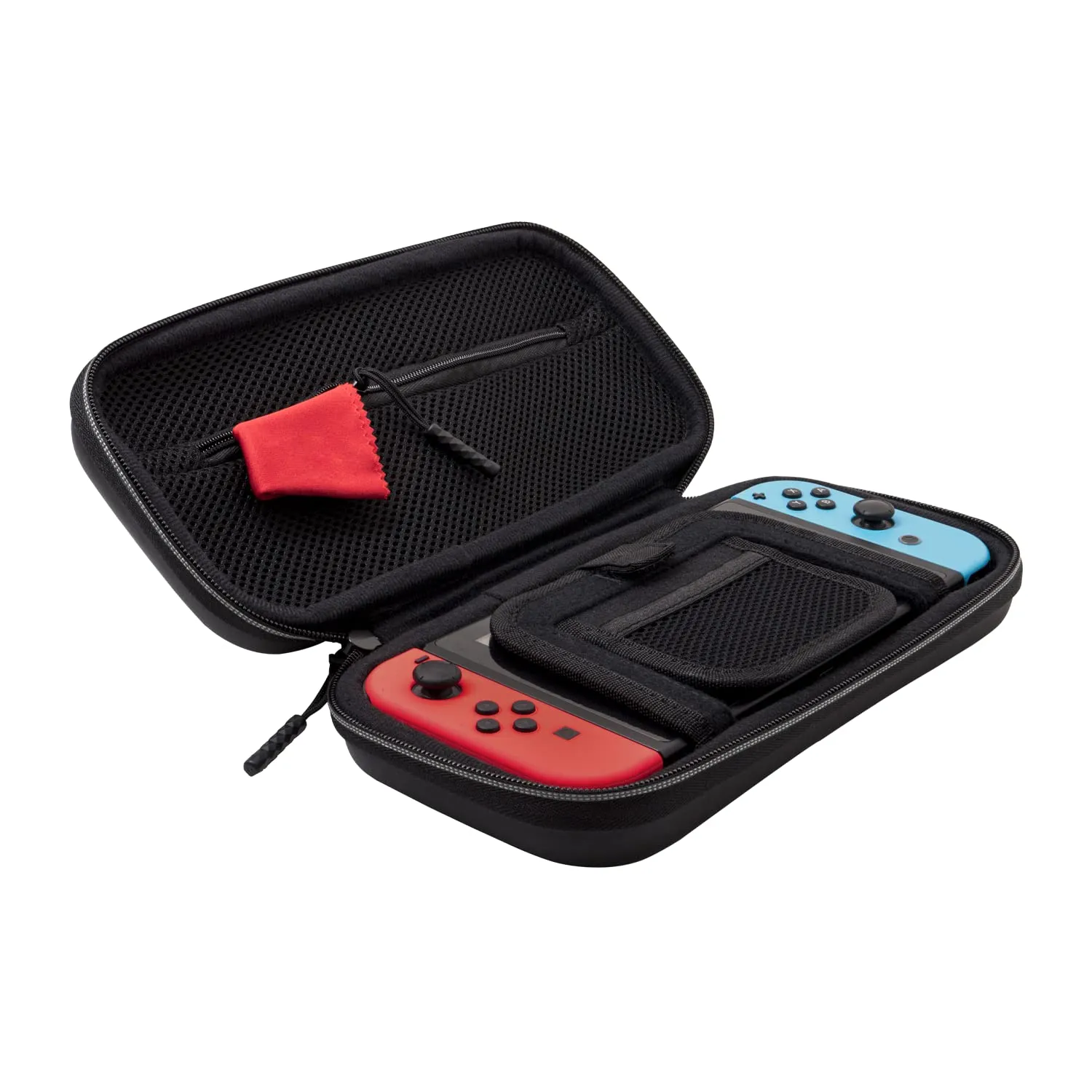 PDP Travel Case Plus with Wrist Strap, Built-in Stand & Storage Pockets - Compatible with Nintendo Switch/Lite/OLED - Mario Kart Sponsors