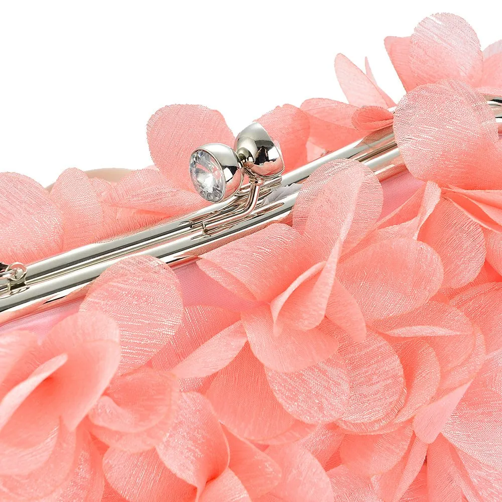 Petal Ladies' Evening Clutch Purse for Party