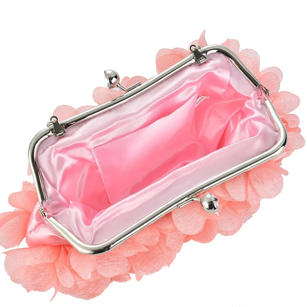 Petal Ladies' Evening Clutch Purse for Party