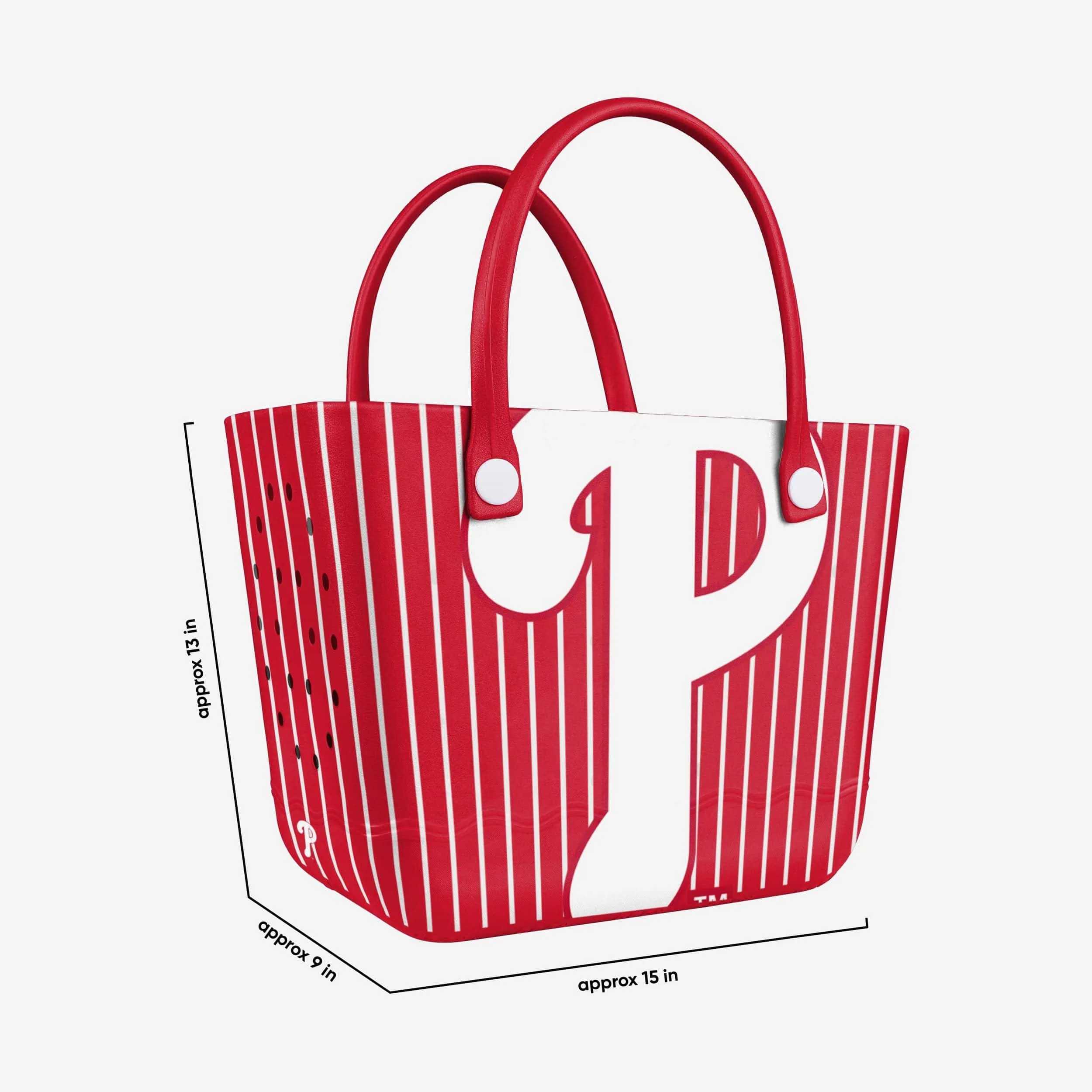 Philadelphia Phillies Pinstripe Tailgate Tote Bag