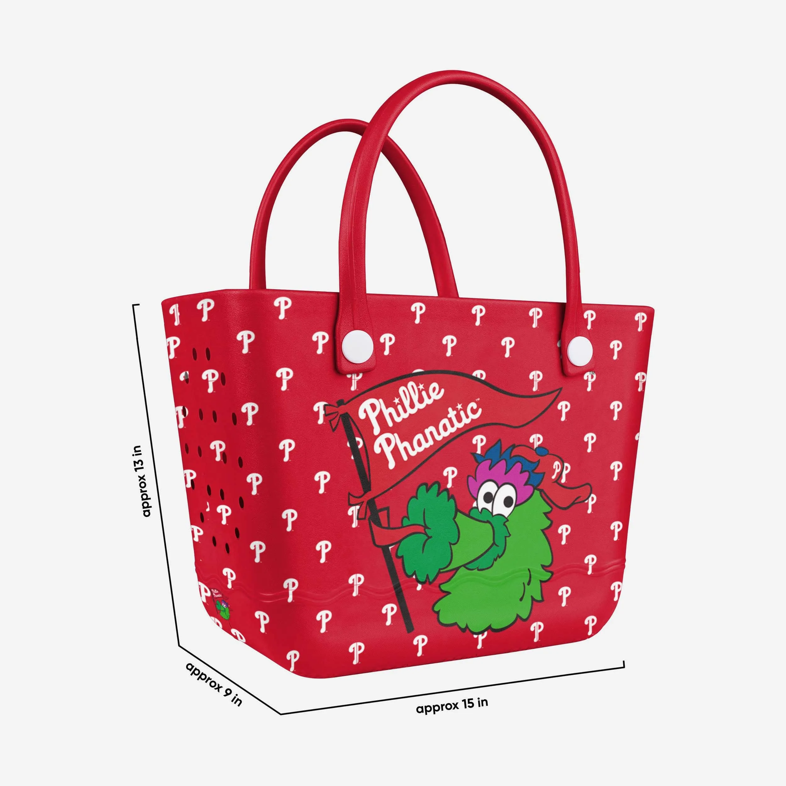 Phillie Phanatic Philadelphia Phillies Mascot Tailgate Tote Bag