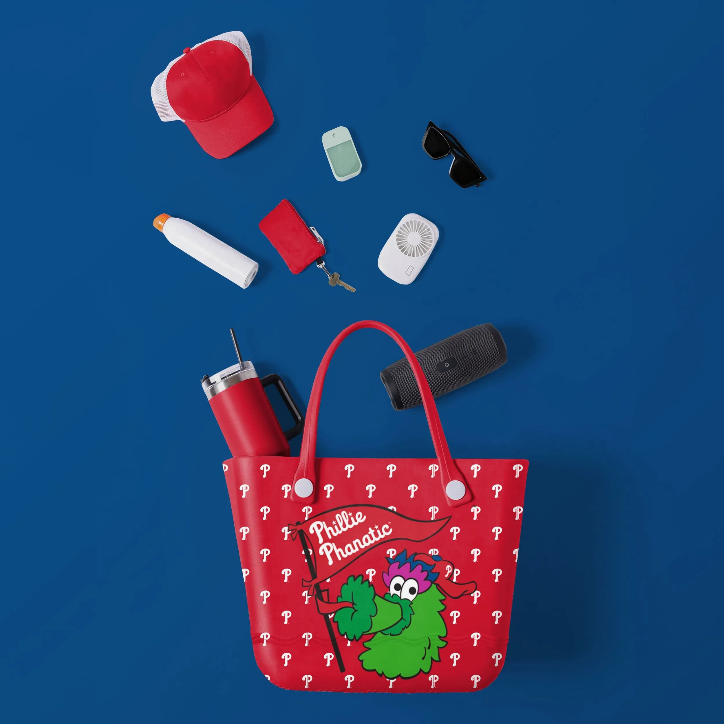 Phillie Phanatic Philadelphia Phillies Mascot Tailgate Tote Bag