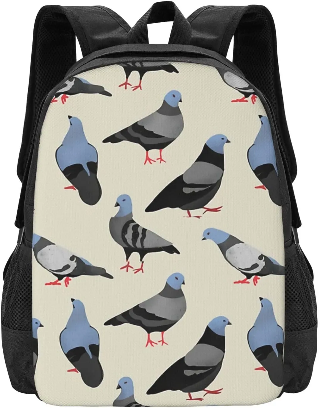 Pigeons Lightweight Packable Backpack Travel Casual Large Capacity Daypack Foldable Backpack For Men Women