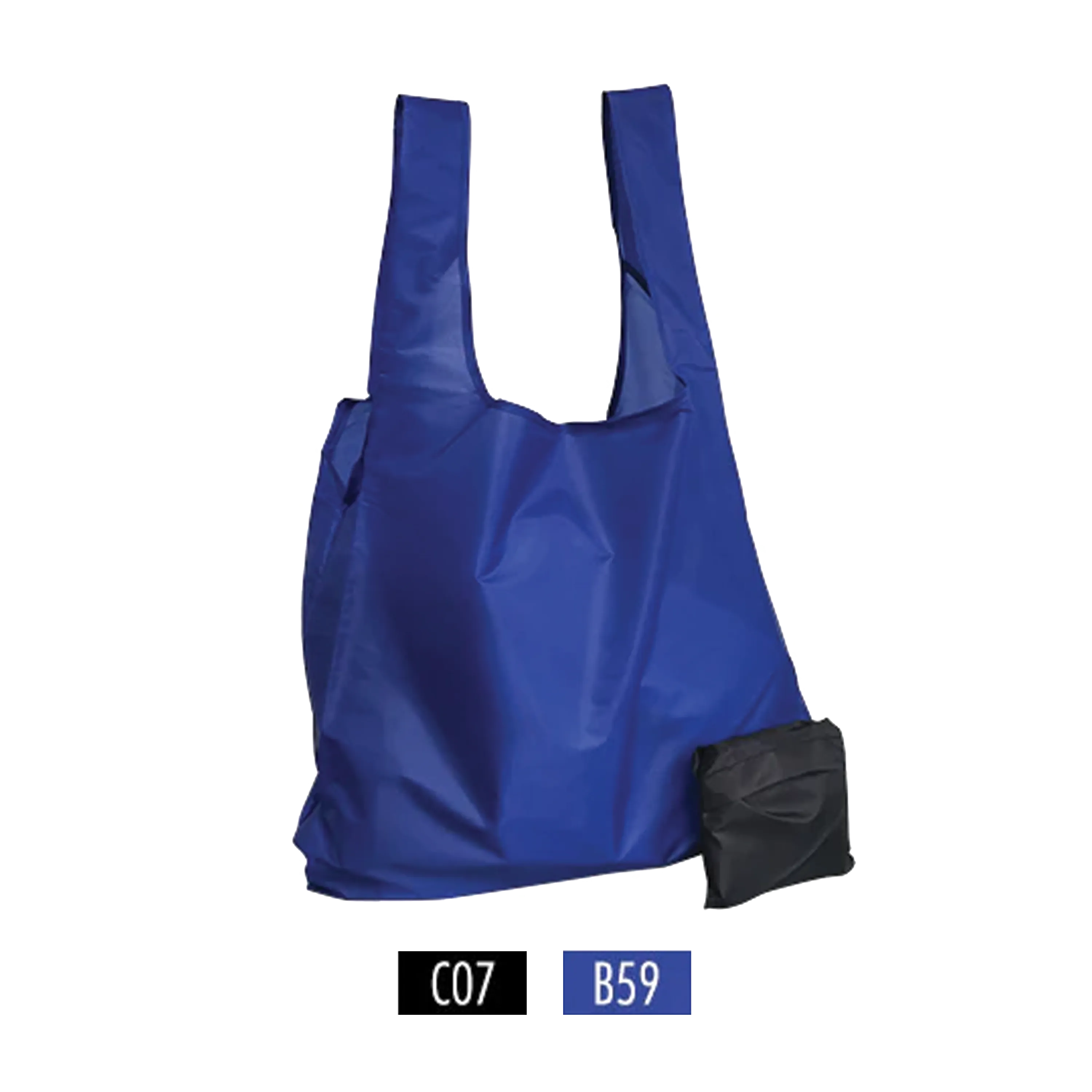 Plain Foldable Bag with Self Pocket 16" x 3" x 26"