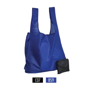 Plain Foldable Bag with Self Pocket 16" x 3" x 26"