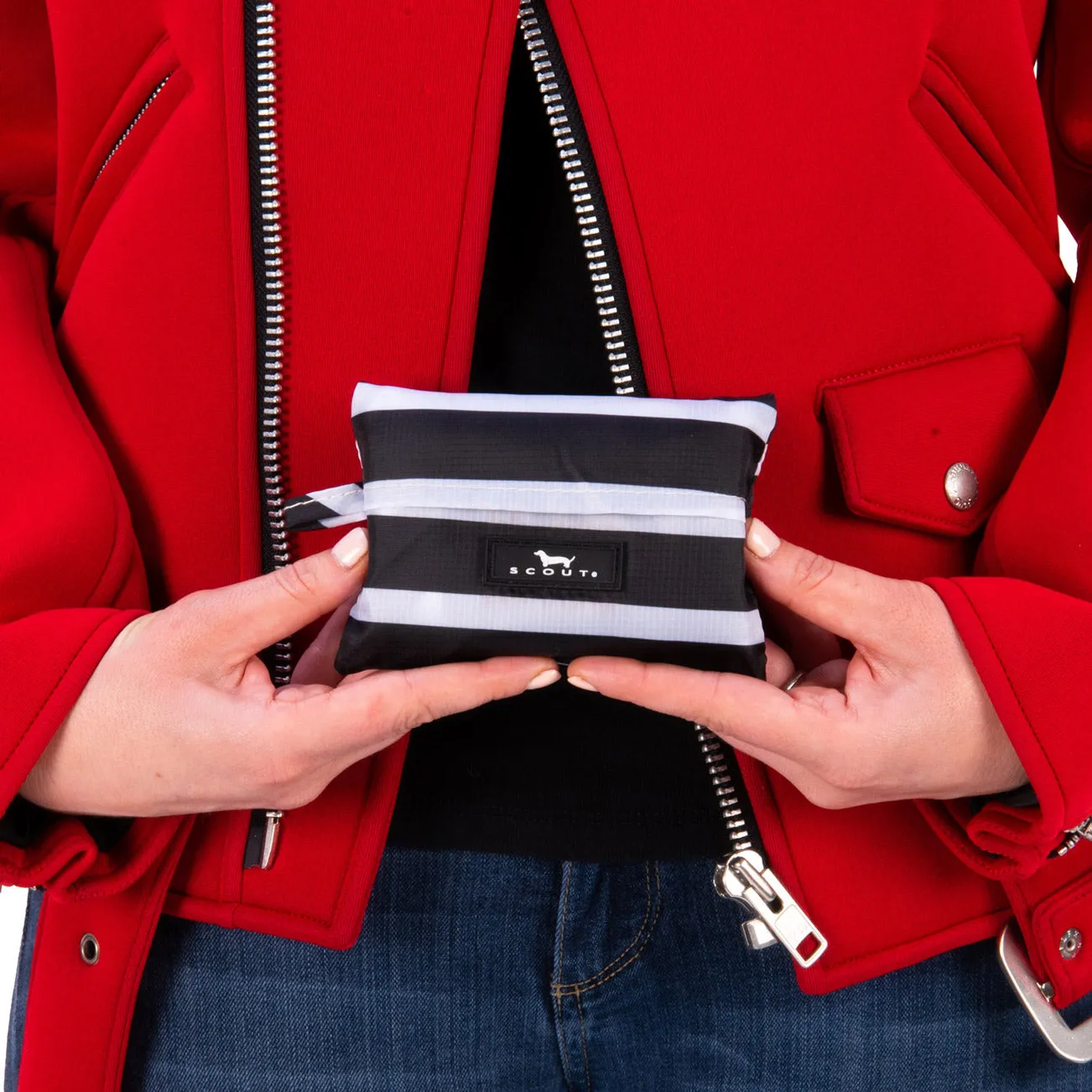 Pocket Pouch Foldable Shopping Bag