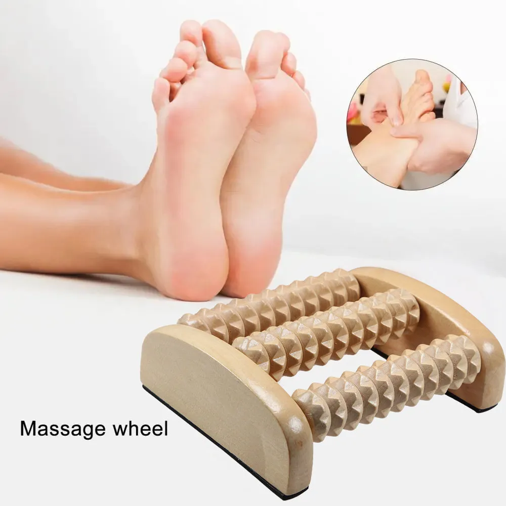 Premium Dual Foot Massager Roller for Plantar Fasciitis Relief, Deep Heel & Arch Pain, Stress Relief & Relaxation, Portable Acupressure Foot Massage Tool with Magnetic Beads for Blood Circulation