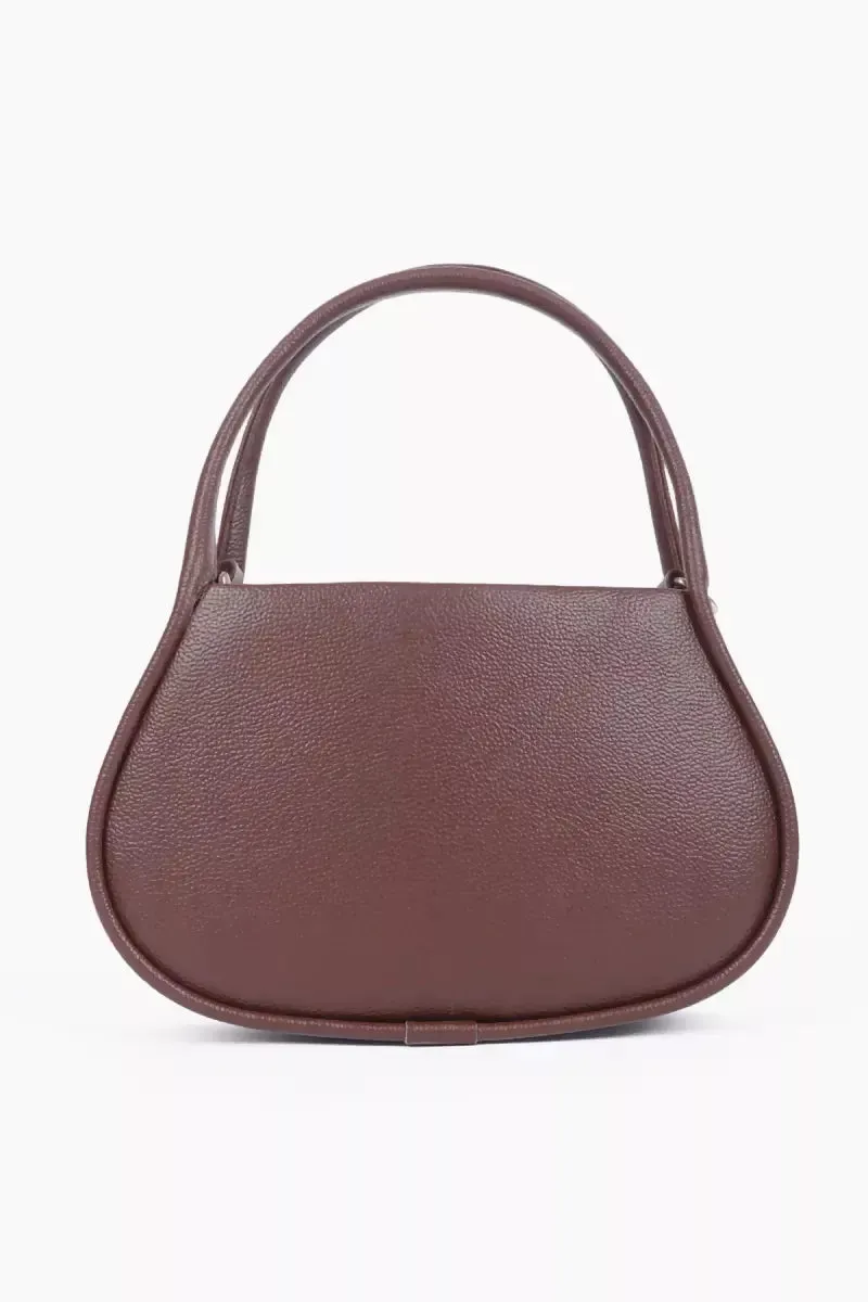 Premium solid Shopper Handbag( Brown )