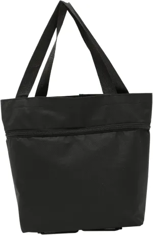 PRETYZOOM Storage Bag with Wheels Tey Bags Grocery Bag with Wheels Utility Cart with Wheels Fold Shopping Bags