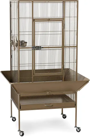Prevue Pet Products 3352COCO Park Plaza Bird Cage, Coco Brown,Large
