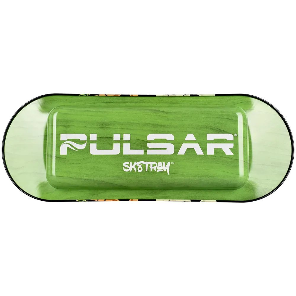 Pulsar SK8Tray Metal Rolling Tray | Herbal Wisdom | 7.25"x19.75"