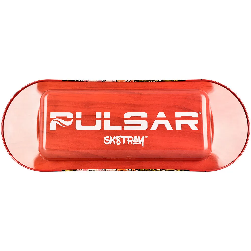 Pulsar SK8Tray Metal Rolling Tray | Kush Native | 7.25"x19.75"