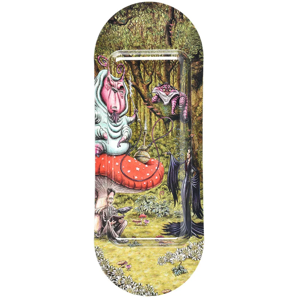 Pulsar SK8Tray Metal Rolling Tray | Malice In Wonderland | 7.25"x19.75"