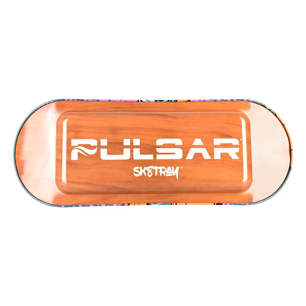 Pulsar SK8Tray Metal Rolling Tray | Zero-G Strip | 7.25"x19.75"