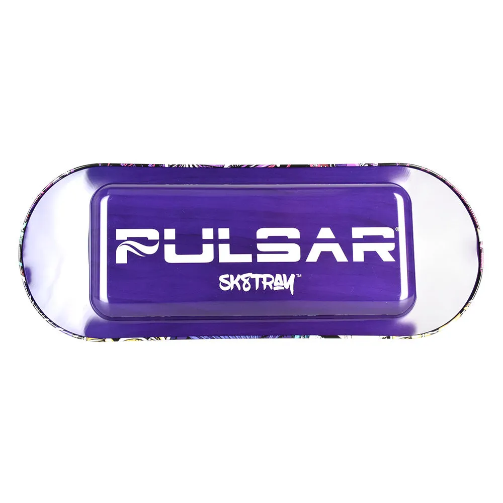 Pulsar SK8Tray Rolling Tray w/ 3D Lid | 7.25"x19.75" | Forgotten Trip
