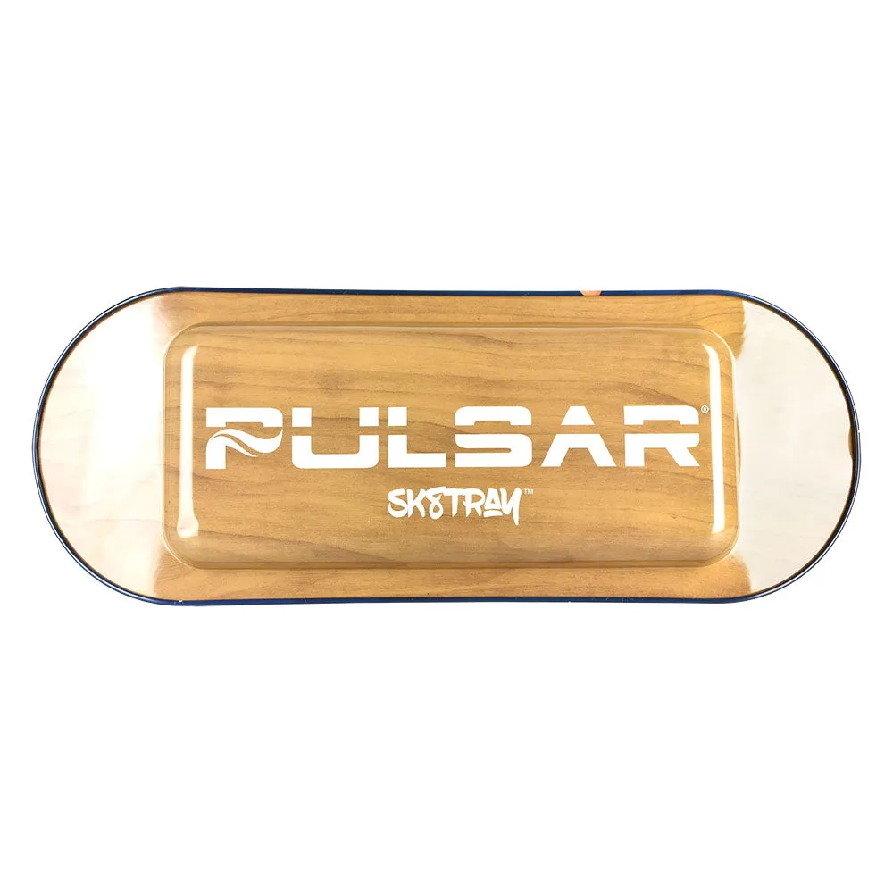 Pulsar SK8Tray Rolling Tray w/ 3D Lid | 7.25"x19.75" | Pinealien