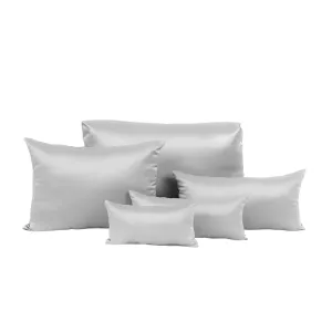 Purse Insert Pillows Set - Custom Cushioned Handbag Fillers by Fabrinique - Set of Shaper Inserts Made to Maintain Small to Extra Large Bags - Prevent Creases and Damage (Ice Grey, S-XL 5PC Set)