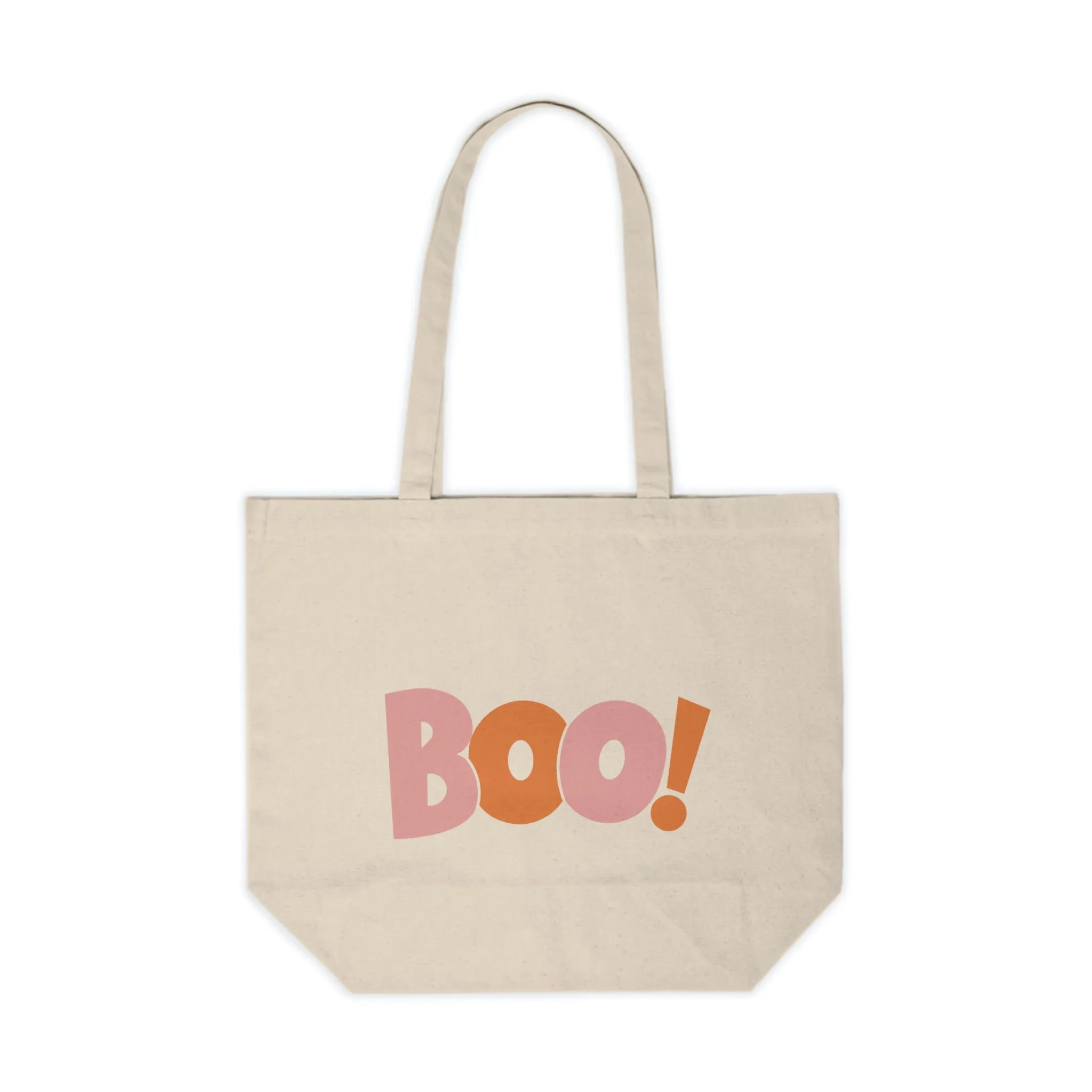 "Boo" Canvas Tote