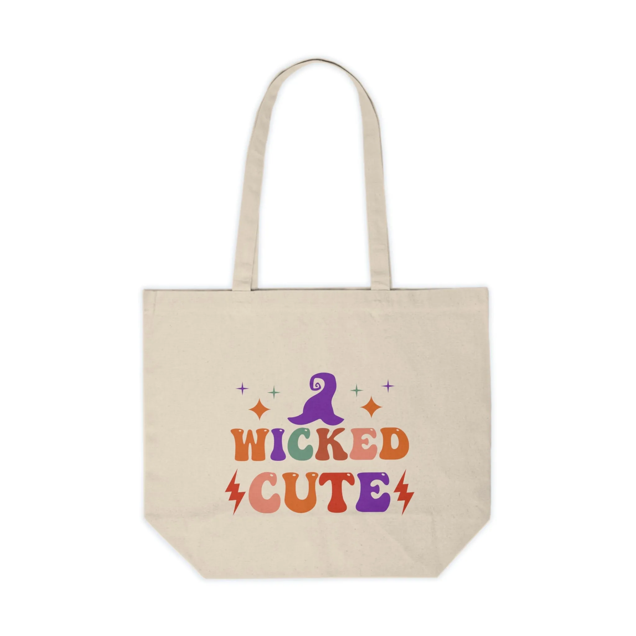 "Wicked Cute" Canvas Tote