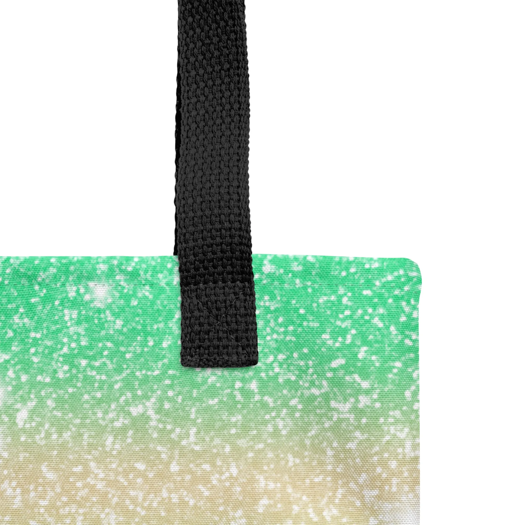 Rainbow Glitter Effect All Over Print Tote Bag
