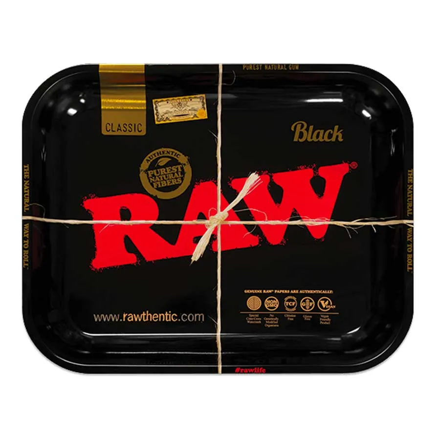 RAW Black Rolling Tray