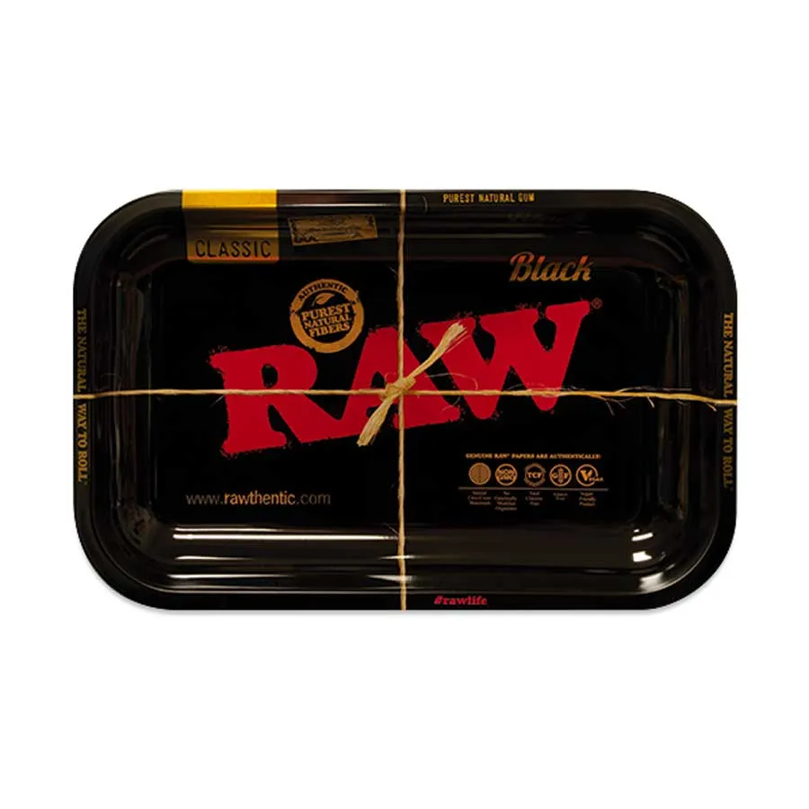 RAW Black Rolling Tray
