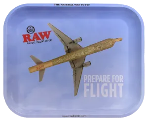 RAW Prepare for Flight Rolling Tray Large