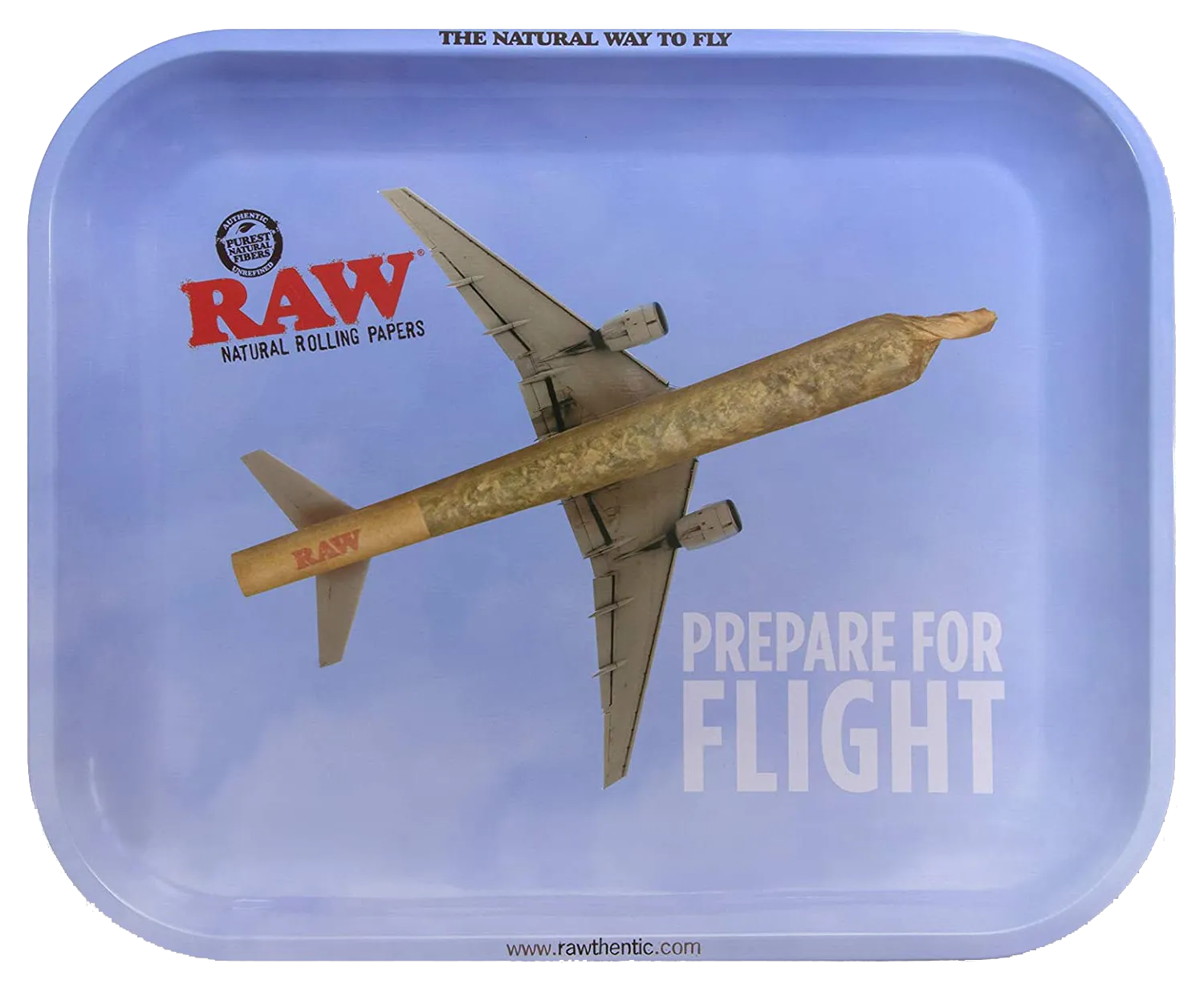 RAW Prepare for Flight Rolling Tray Large