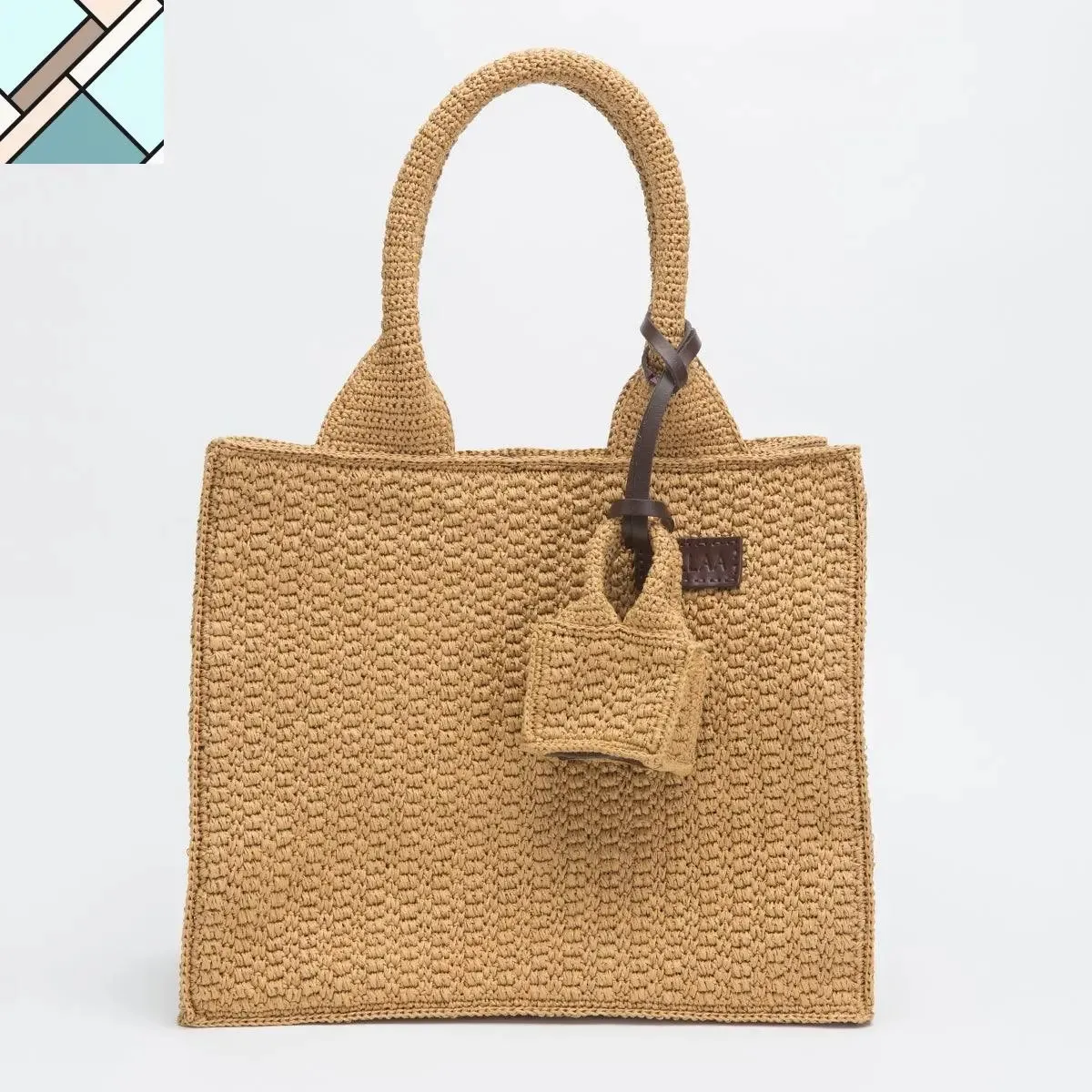 Rende Large Tote Straw Shoulder Bag