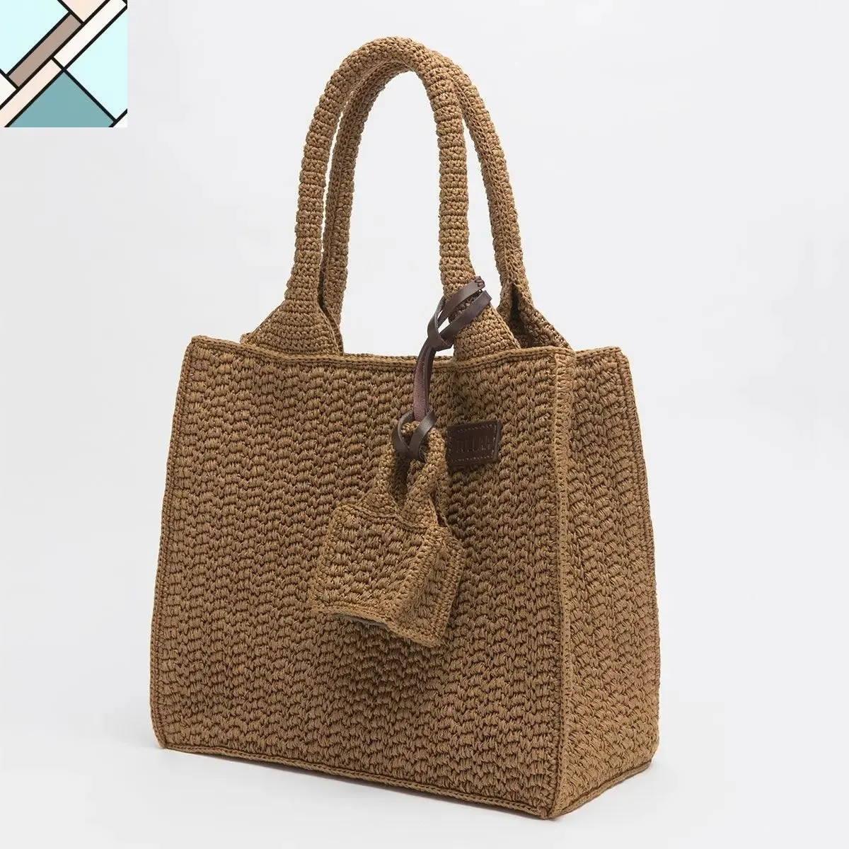 Rende Large Tote Straw Shoulder Bag
