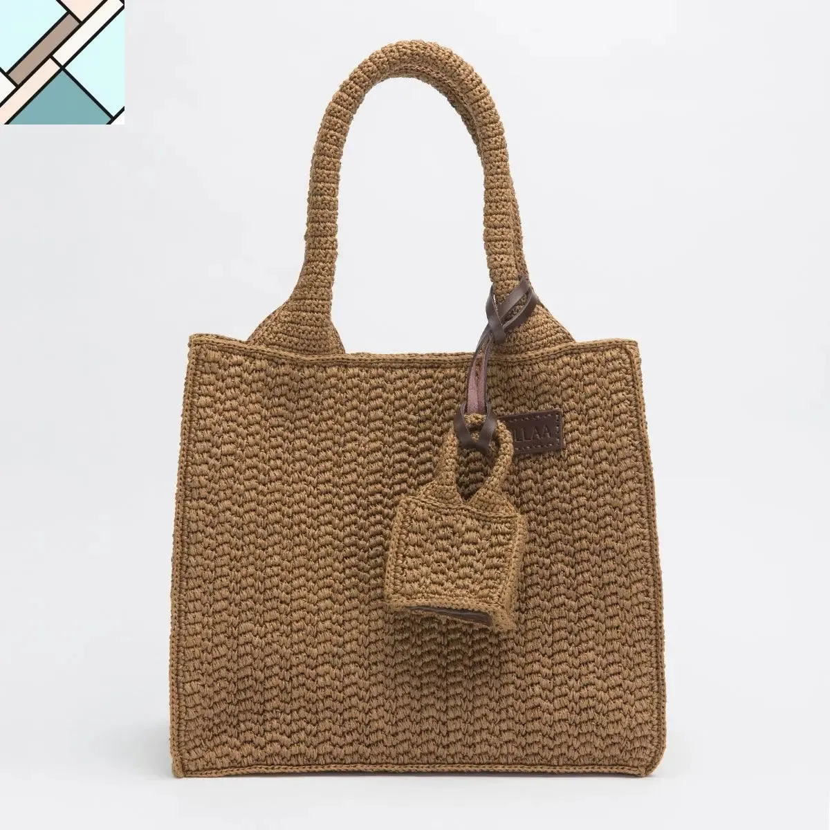 Rende Large Tote Straw Shoulder Bag