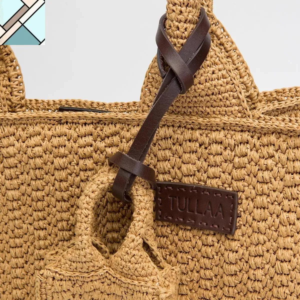 Rende Large Tote Straw Shoulder Bag