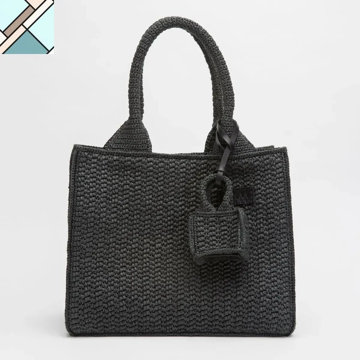 Rende Large Tote Straw Shoulder Bag