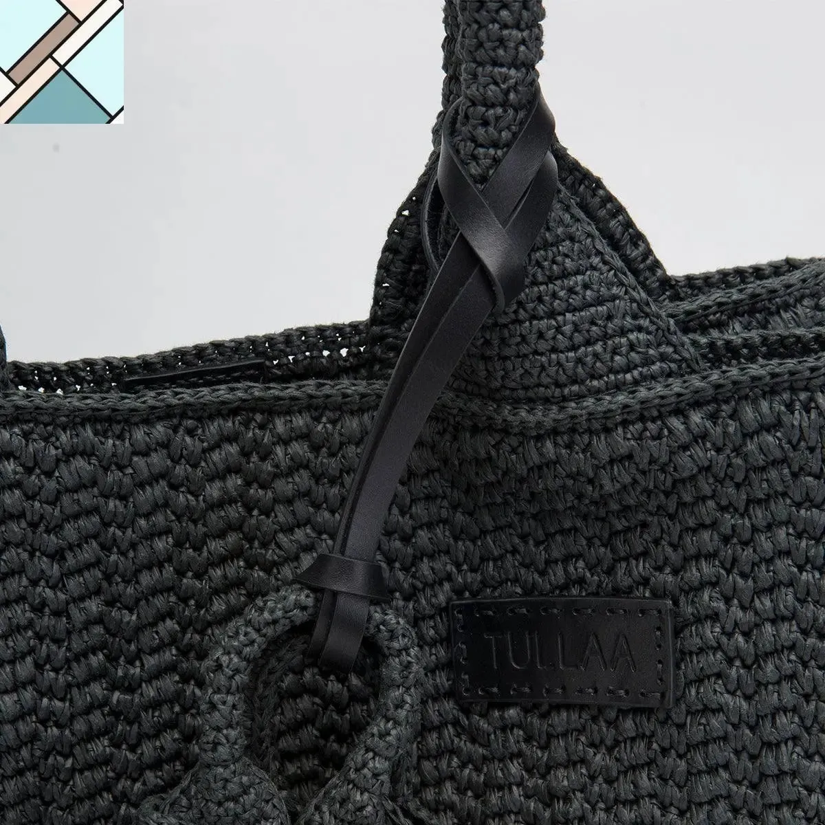 Rende Large Tote Straw Shoulder Bag